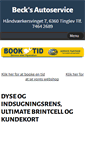 Mobile Screenshot of becks-autoservice.dk